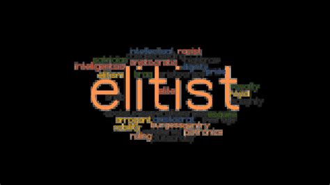 synonym for elite|elitist synonyms.